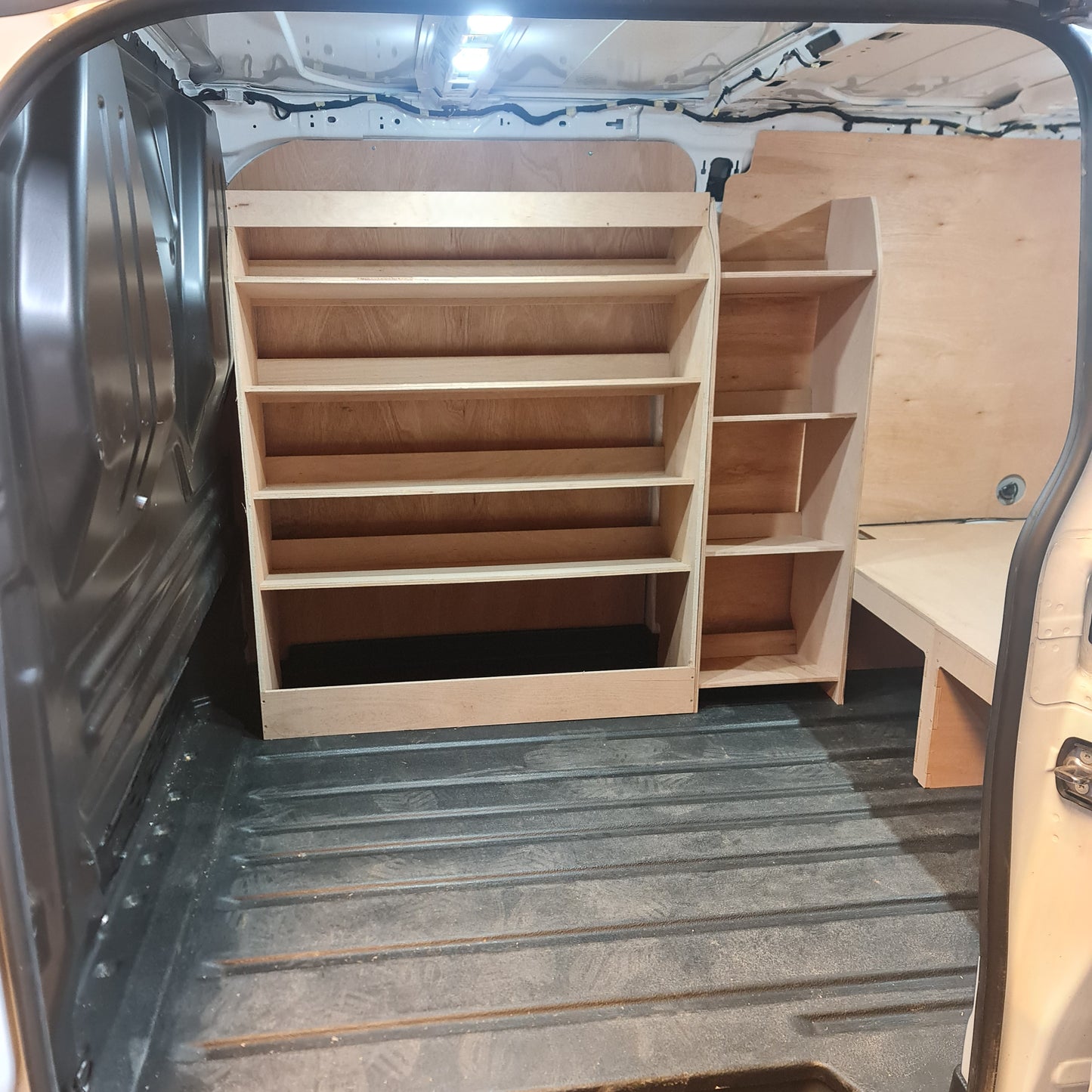 VW Transporter T5/T6 Small Tool Storage Shelving