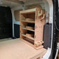 Kia PV5 van storage system with removable divider