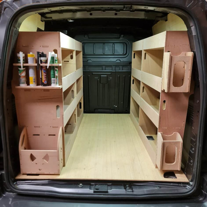 Fully Loaded Racking Kit for Toyota ProAce City SWB - Max Efficiency