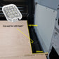Ford Custom SWB 2023+ Raised Floor – Full Sheet Access Set #15