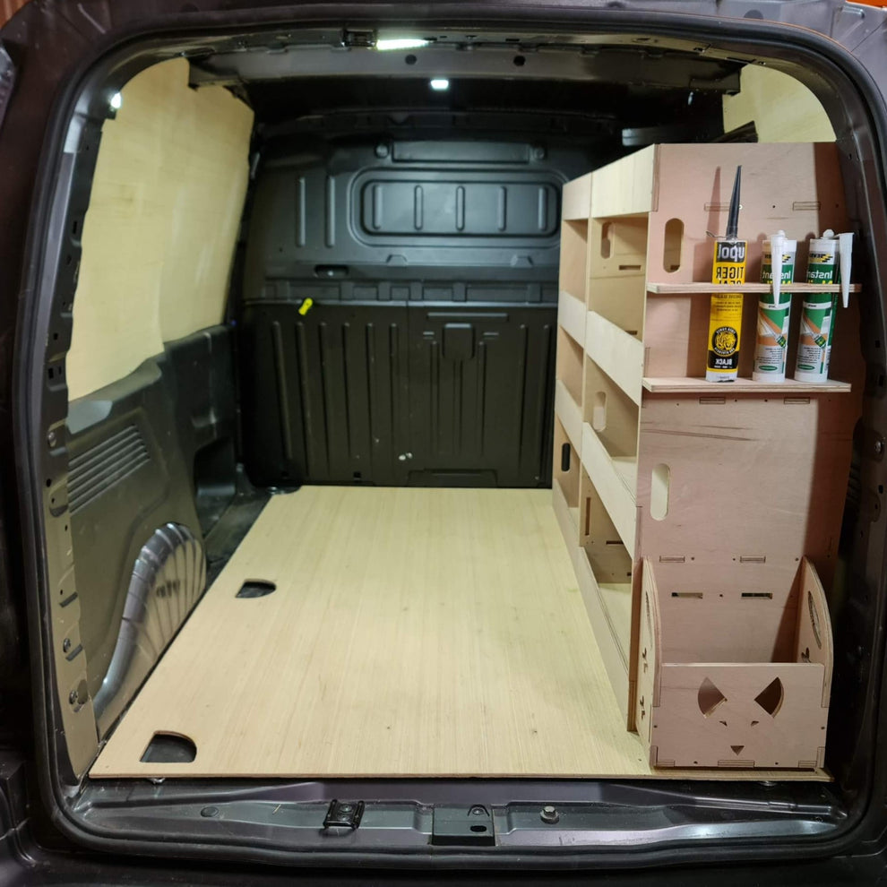 Pro Ace Van Racking Toyota ProAce City Full Side Van Racking Kit SWB – Max Capacity Nr4