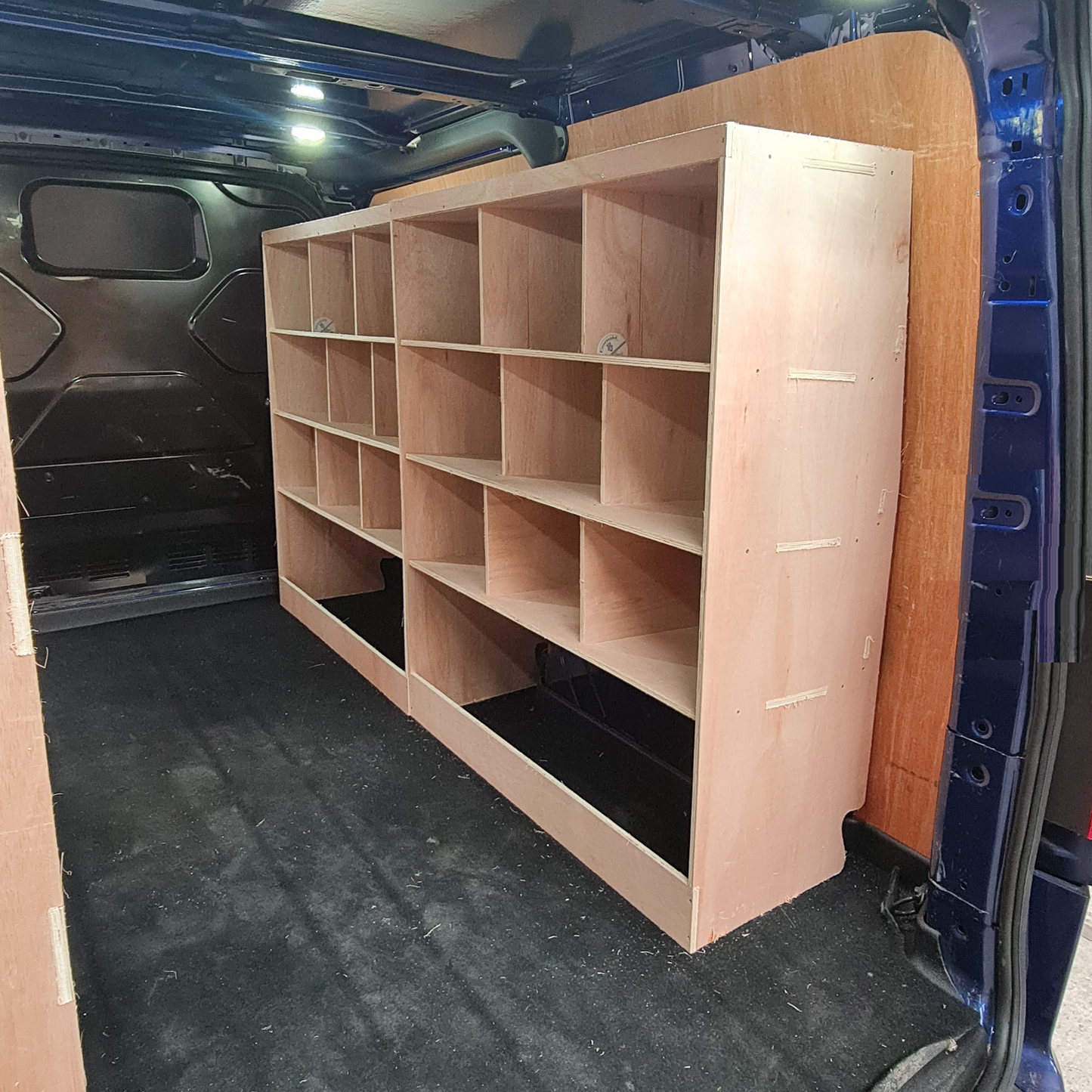 Mercedes Vito Racking System for Euro Stacking Containers