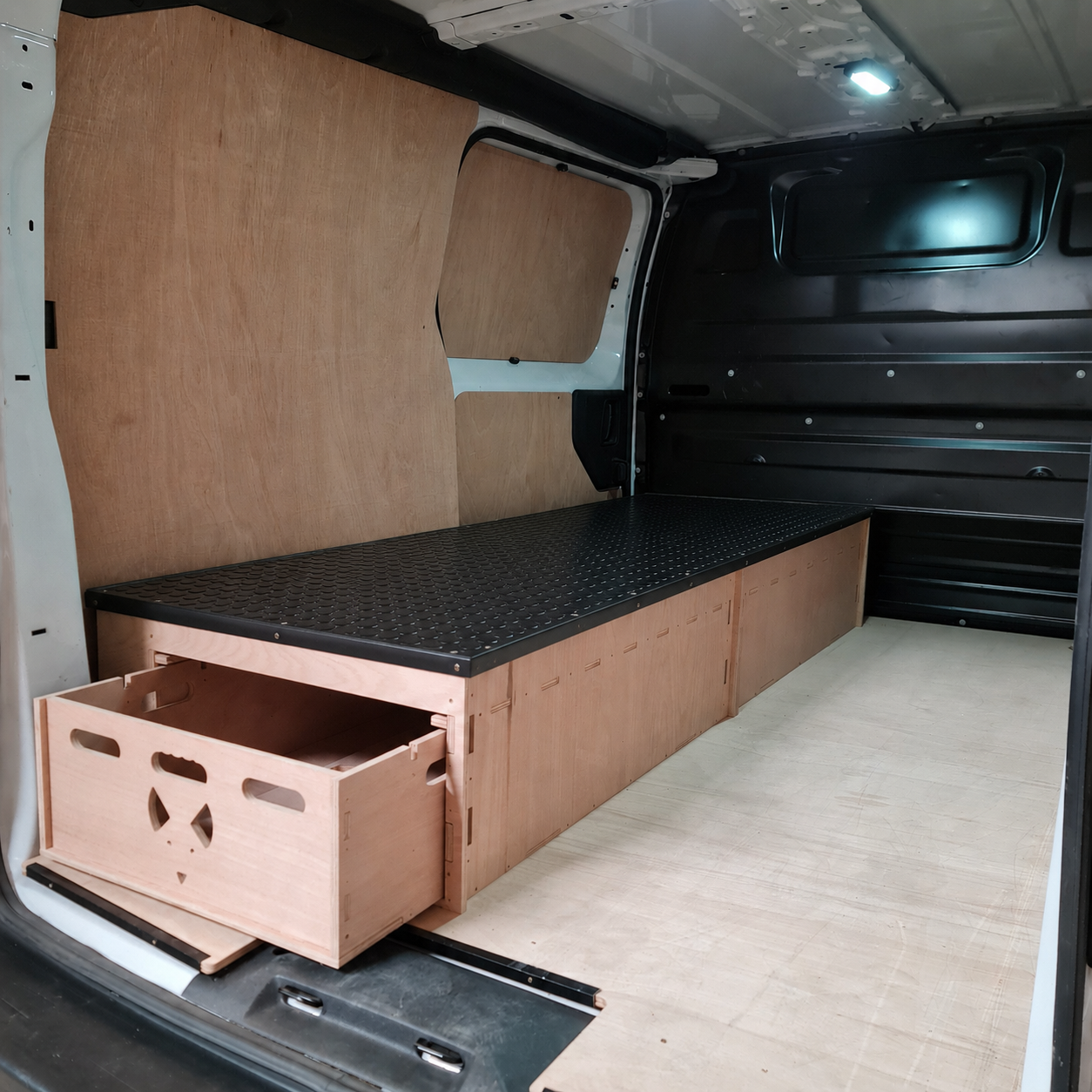 Toyota Proace False Floor Rubber Matting | 3mm Non‑Slip