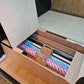 Ford Custom false floor system with drawer storage