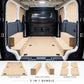 Kia PV5 ply lining bundle with plywood floor, wheel arch boxes and window covers installed