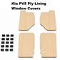 Kia PV5 Ply Lining Window Covers – Custom Fit Protective Panel Kit