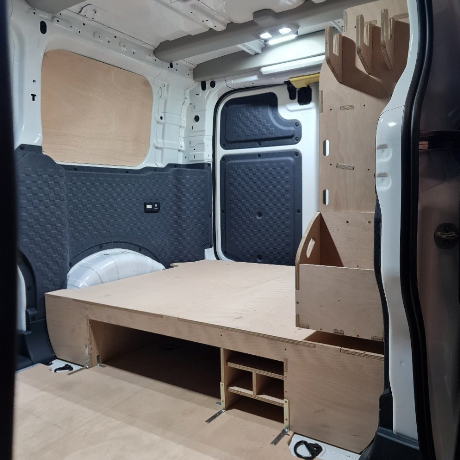 Custom Kia PV5 Racking in Van