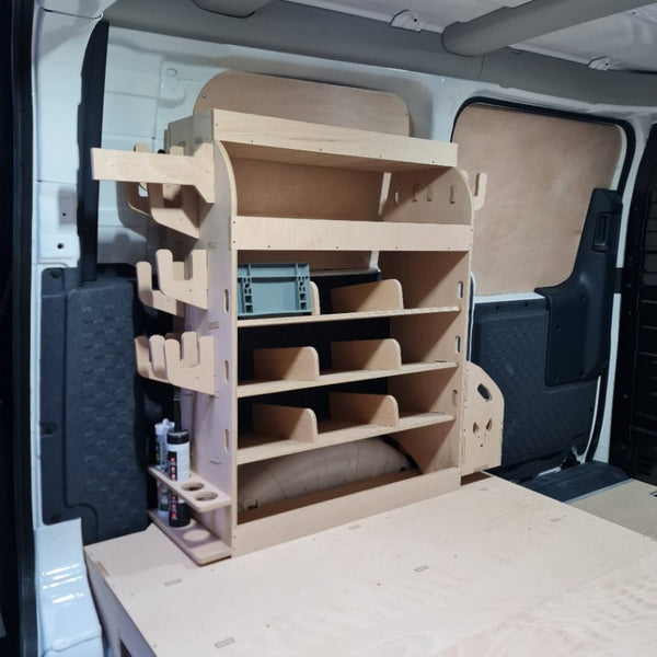 Kia PV5 Van False Shelving & Racking – No.1