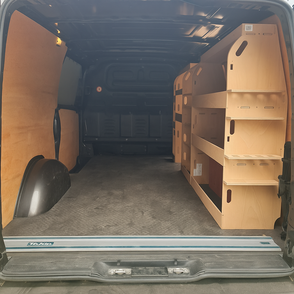 Mercedes Vito Van Racking Shelves & Tool box storage Set 10