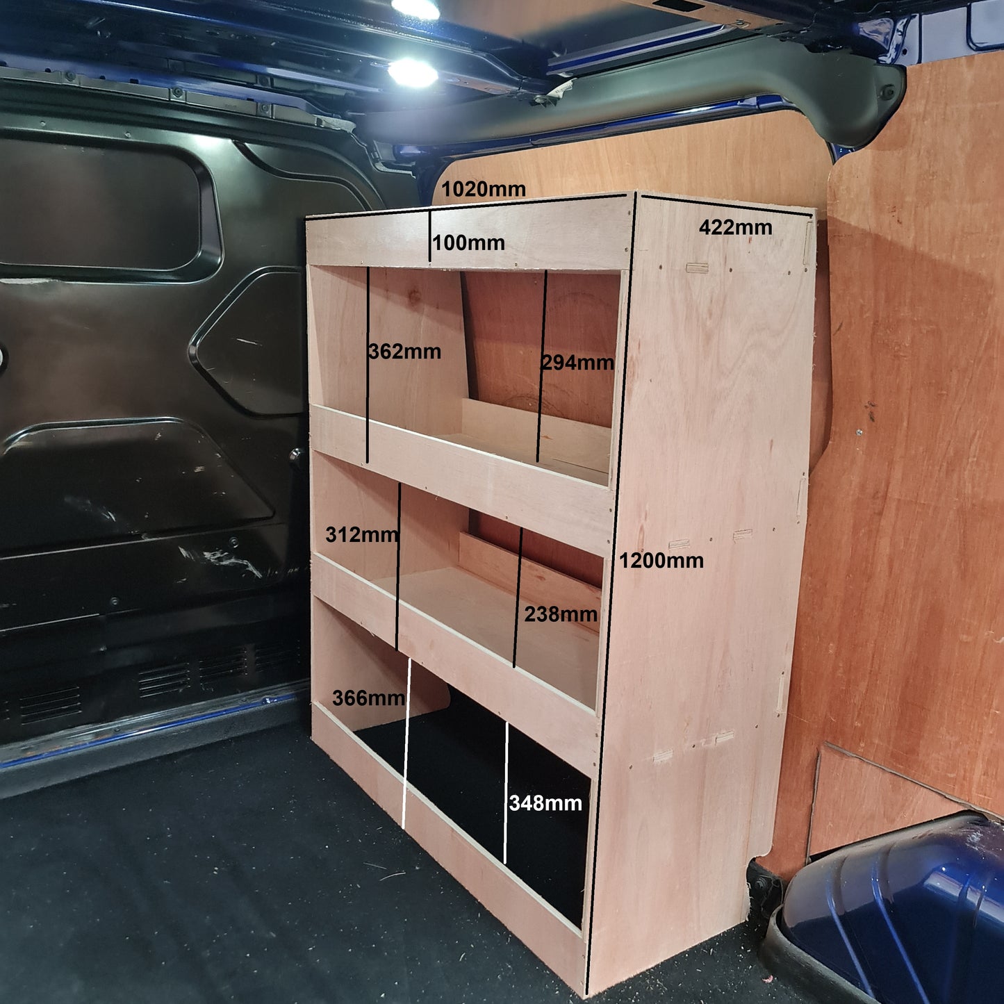 Ford Custom Racking Super Wide