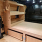 Driver side tool storage racking for Toyota Proace, Set 13