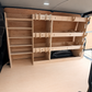 Front view of super wide driver side racking for Toyota Proace