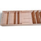 Removable plywood dividers for Toyota Proace drawer storage, allowing easy adjustment of compartments for tools, screws, fittings and accessories