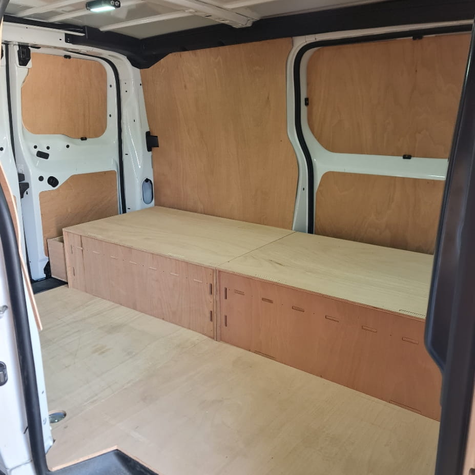 Toyota Proace Half-Width Full-Length False Floor with Drawer – Set #19