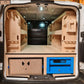 Toyota Proace MWB False Floor Vault Drawers with standard Racking Set #9