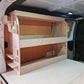 Toyota Proace MWB false floor ready for Vault slider mounting