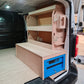 Under‑floor storage space beneath raised false floor in Toyota Proace MWB, Set 