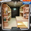 Toyota Proace MWB van racking layout 