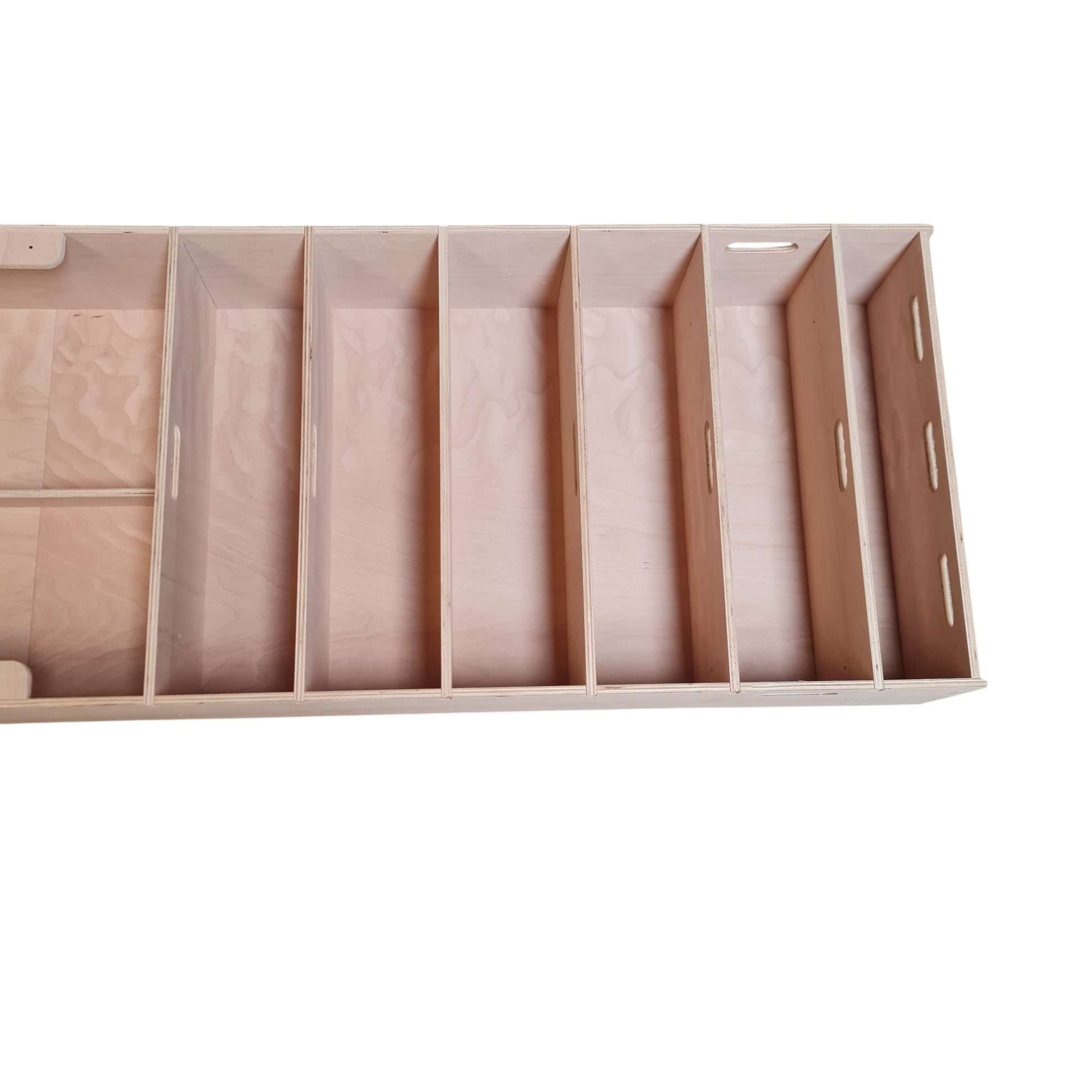Easy fit false floor kit for Toyota Proace with practical drawer storage and removable dividers for everyday trade use