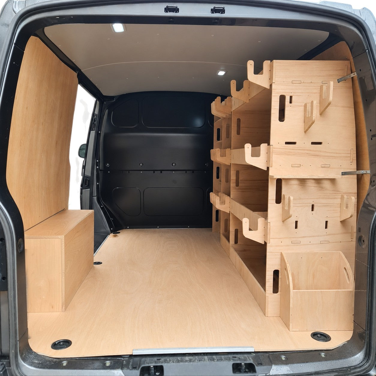 Full driver side super wide van racking for Toyota Proace Set 15