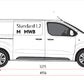 Heavy duty Toyota Proace tool storage racking for tradespeople, contractors and mobile engineers