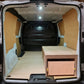 Vauxhall Vivaro racking for 20L Euro stacking containers, tools, parts and fittings