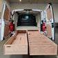 Vauxhall Vivaro full-width full-length raised false floor with drawer storage