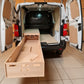 Vauxhall Vivaro racking for plastic Euro boxes and small trade parts