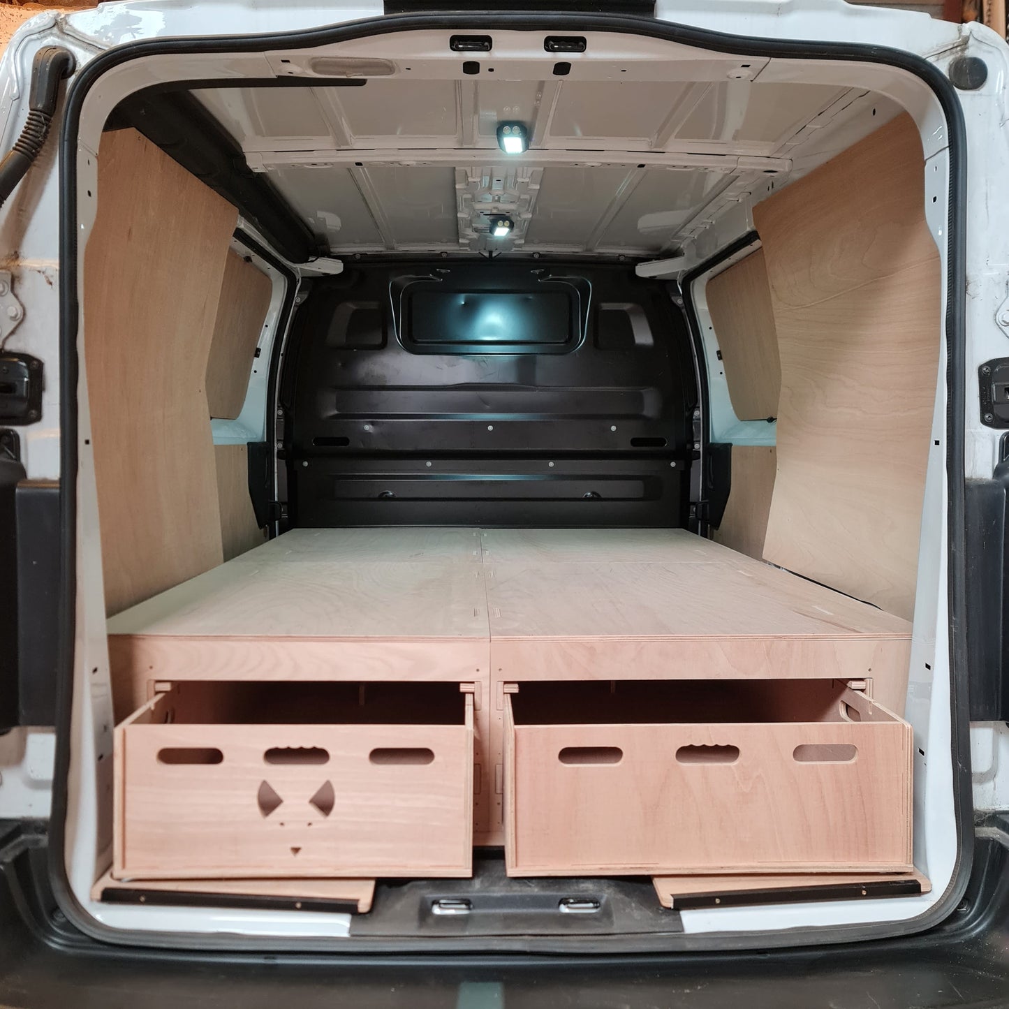 Vauxhall Vivaro full length drawer in van 