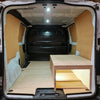Vauxhall Vivaro false floor storage system for driver side or passenger side installation