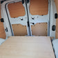Vauxhall Vivaro false floor with no centre divider for full-length access