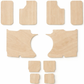 Vauxhall Vivaro SWB ply lining kit for twin sliding side doors