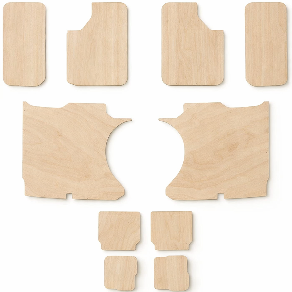 Vauxhall Vivaro SWB ply lining kit for twin sliding side doors