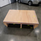 Vauxhall Vivaro two side van storage system with raised false floor and plywood tool shelves