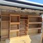 Passenger side racking system designed for additional storage and organisation.