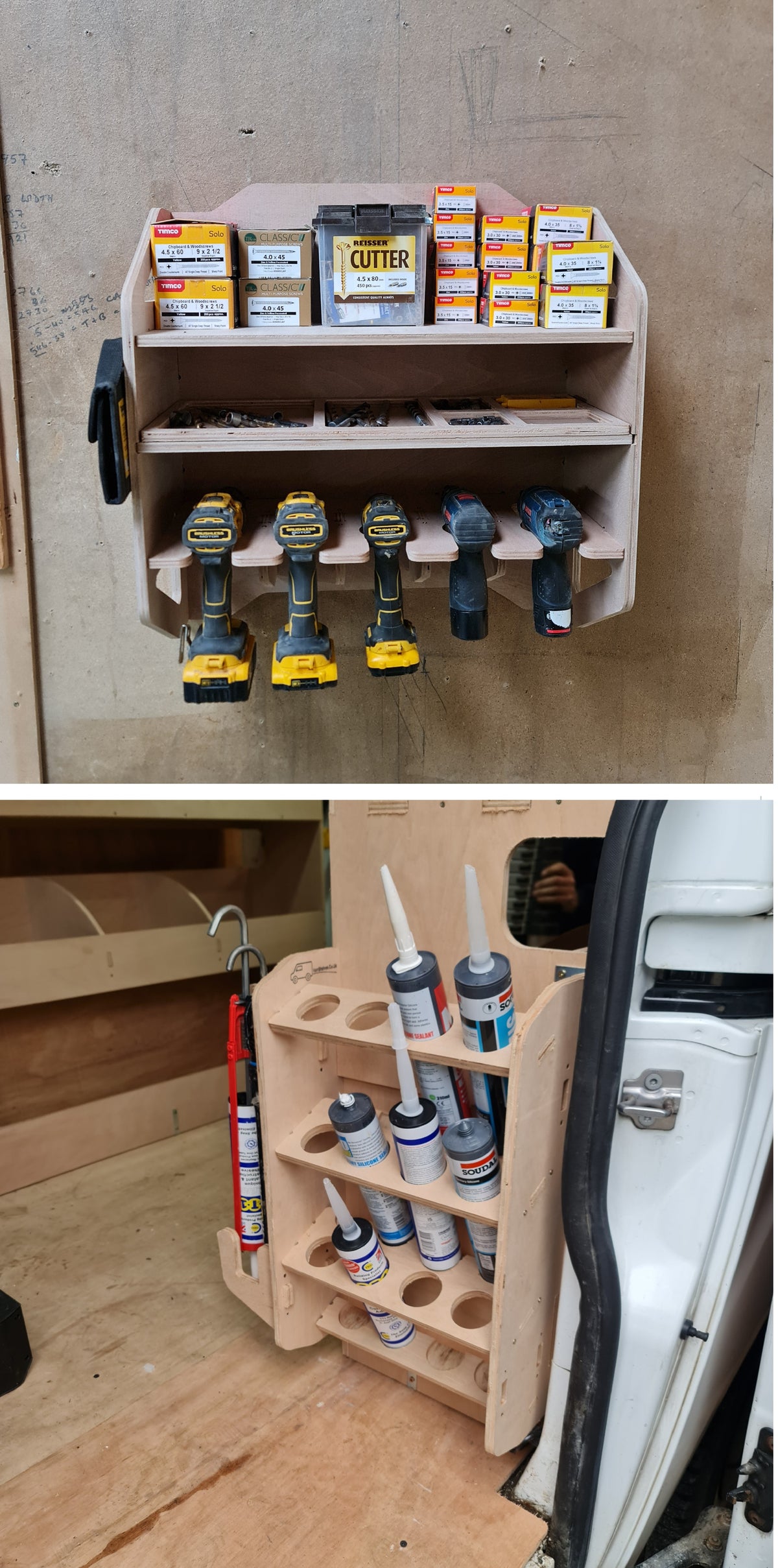Car Racking Tools Storage Van Racking & Van Shelving Solutions - Best In UK - CNC Work